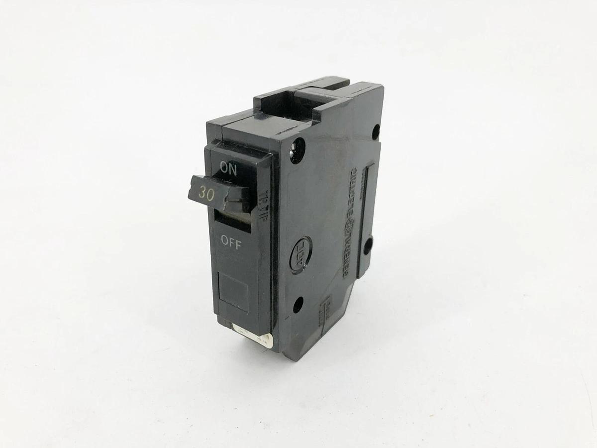Used Lot of 3 GE General Electric TQL1130 Circuit Breakers 30A 120VAC 1 Pole