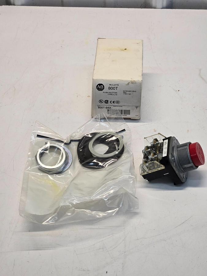 Lot of 2 New Allen Bradley 1492-SM6X12 Ser B Markers 5PCS Per Box