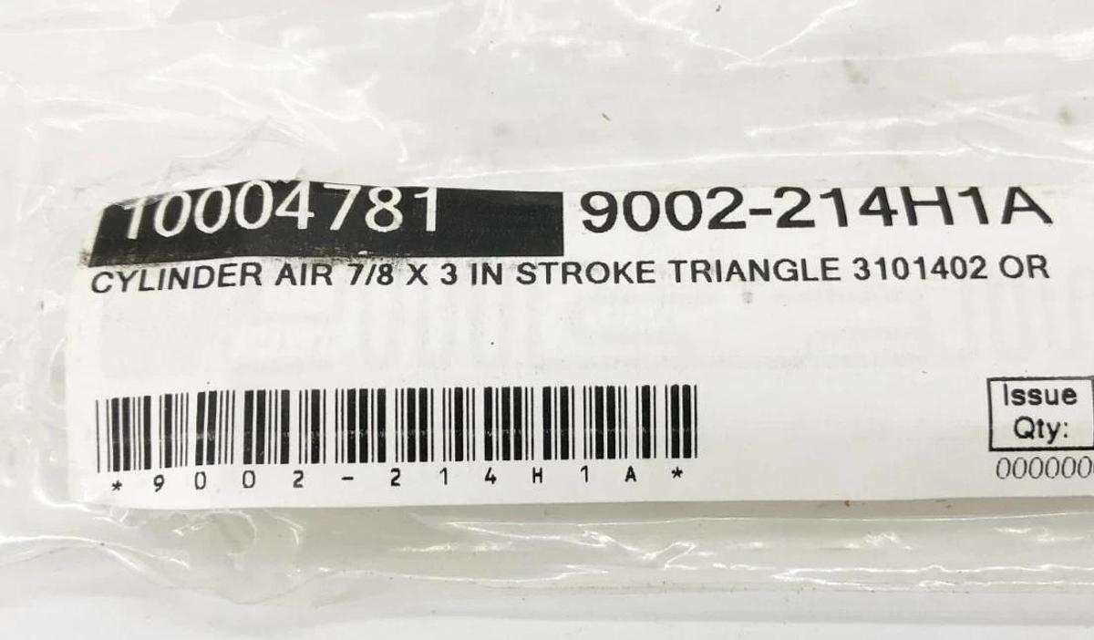 New Triangle D-21058-A-3 Pneumatic Cylinder 7/8" Bore x 3" Stroke - No Box