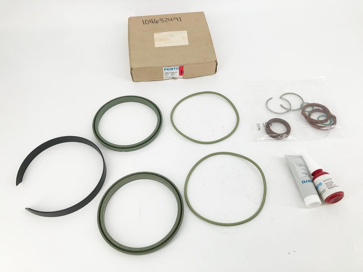 New Festo CRDNG-125-PPV-A-S6 Set of Wearing Parts 665235 (Incomplete Kit)