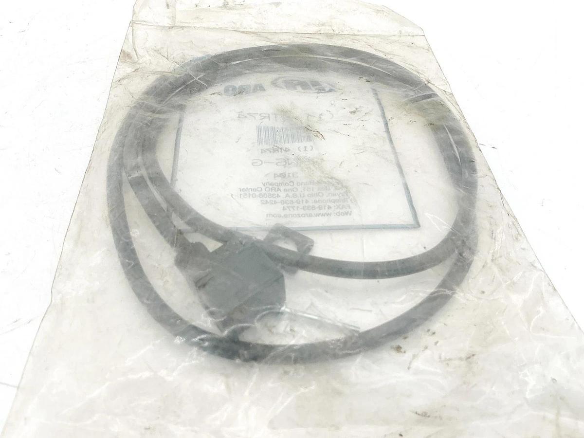 New Lot of 2 ARO 4TR74 Solenoid Coil Connector 3 Wire Lead CHW6-G