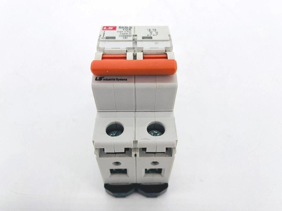 Used New LS BKN-b Miniature Circuit Breaker 2P 10A 240VAC