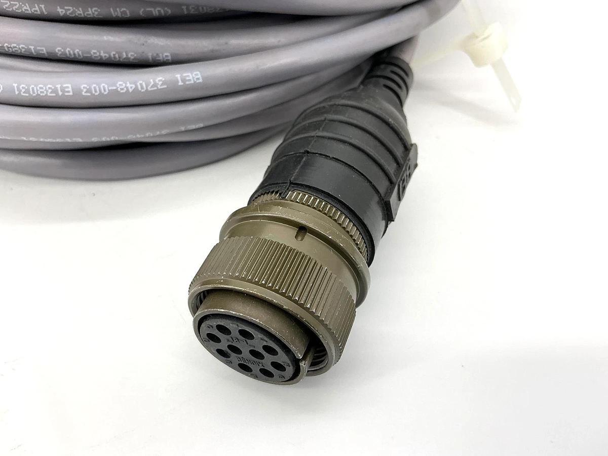 New BEI Sensors 924-31186-18 Cordset Assembly Female Cable 10-Pin ~45ft - No Box