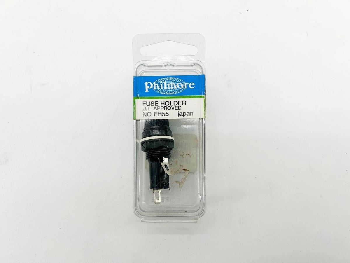 New Lot of 11 Philmore FH55 Fuse Holder for 1/4X1-1/4 Glass Fuses