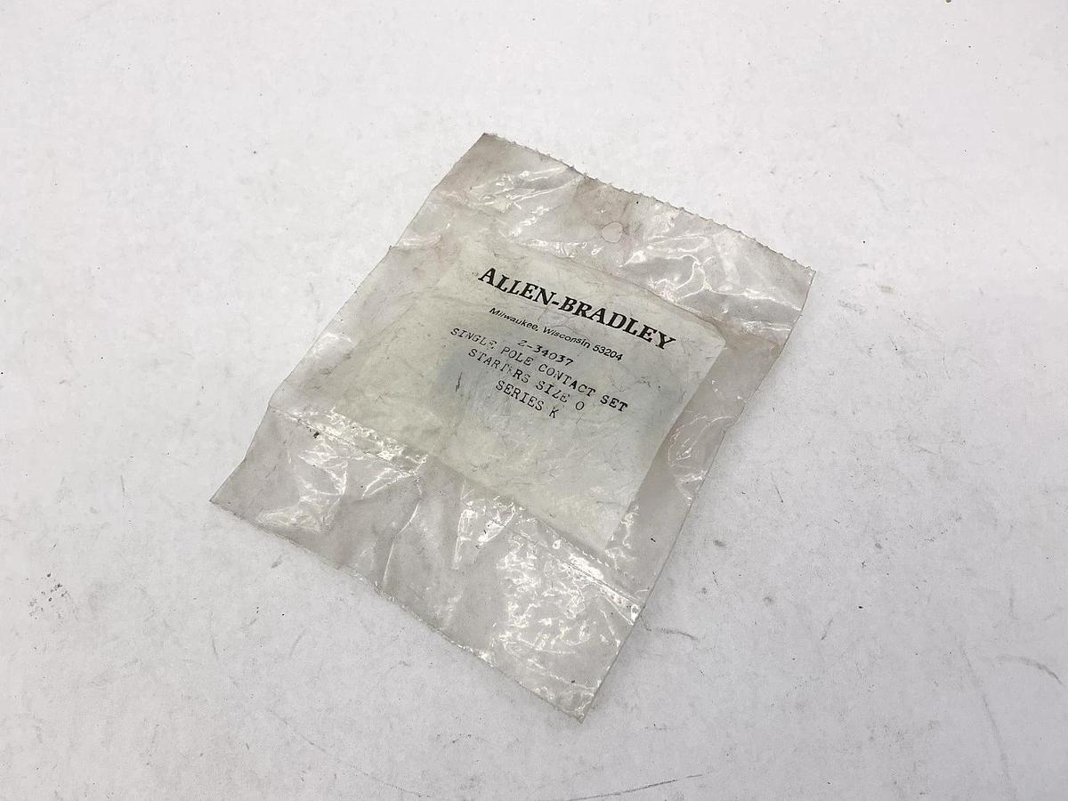 Lot of 4 New Allen Bradley Z-34037 Ser K Single Contact Set Starters Size 0