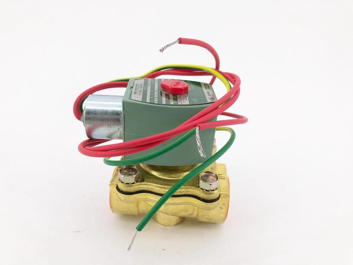 New Asco 8210G9 440/480V Solenoid Valve 2-Way 3/4" - No Box