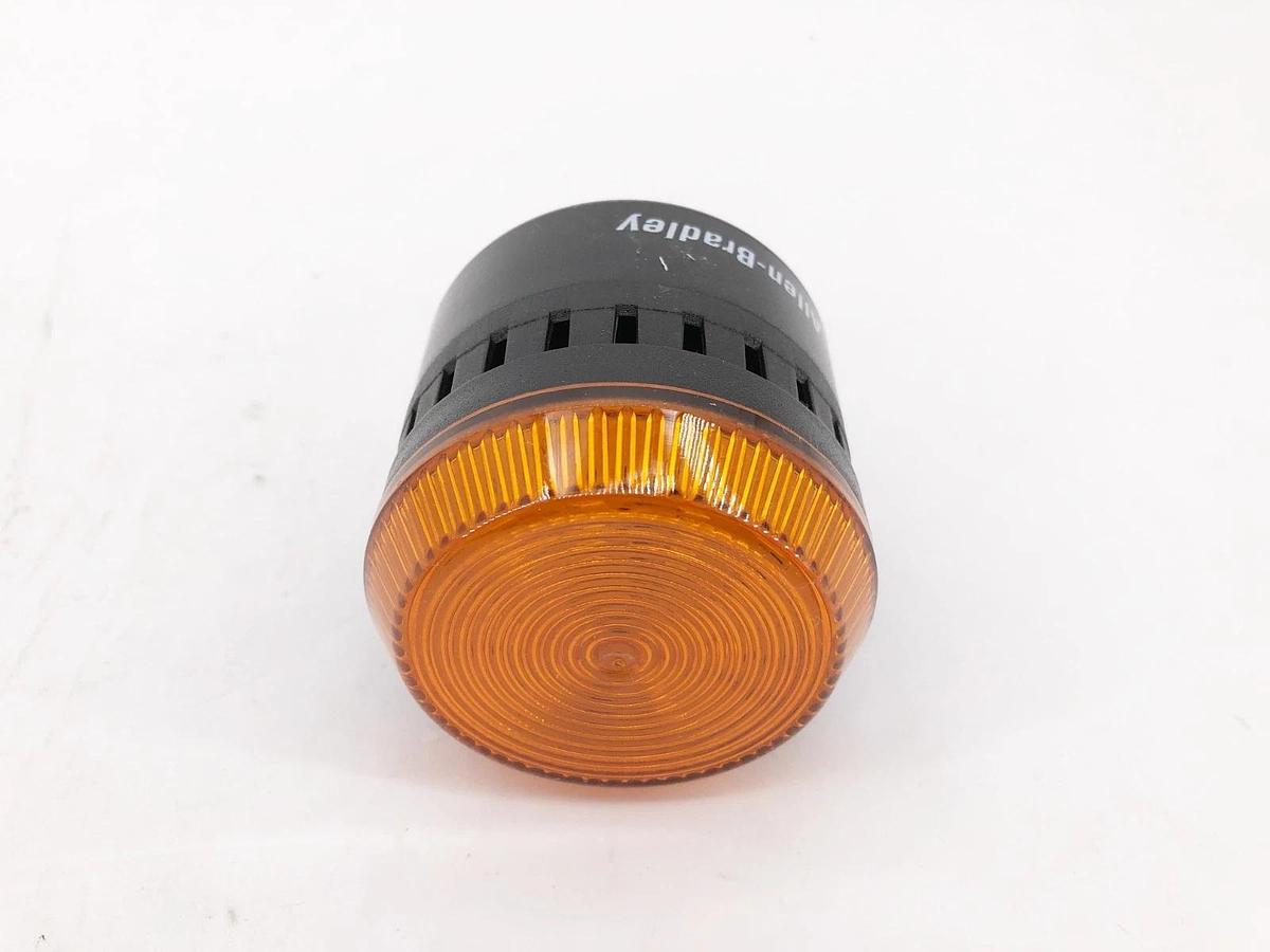 New Allen Bradley 855PD-B24LEC1522 Ser. A Panel Mount Alarm Amber 24VAC/DC