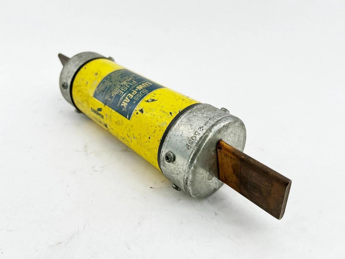 Used Bussmann LPS-RK-250SP Low Peak Class RK1 Fuse 250A 600V