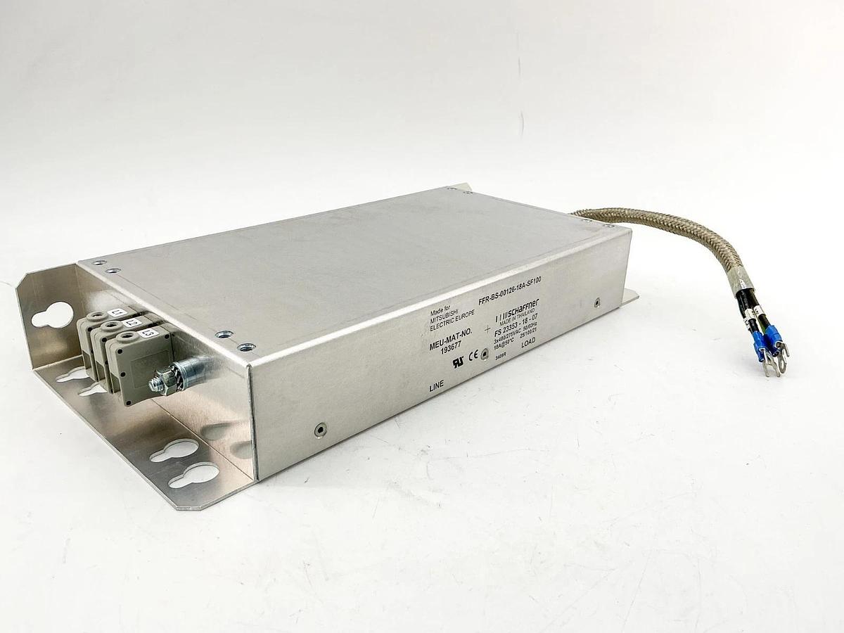 New Mitsubishi FFR-BS-00126-18A-SF100 Frequency Inverter 275/480Vac 18A 193677