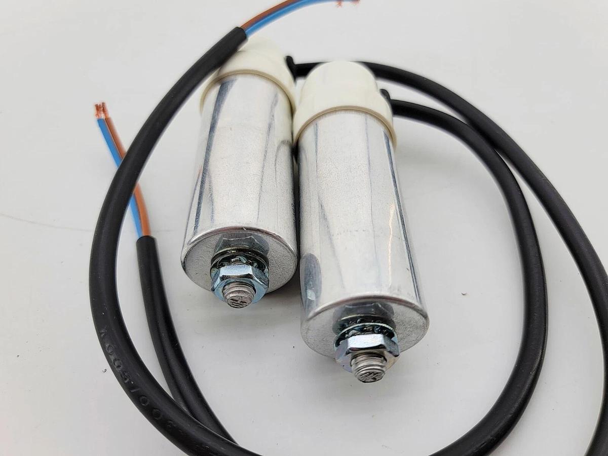 Lot of 2 New MFB MKP 12/321/36 Motor Run Capacitor 280VAC 12 uf +/- 5%