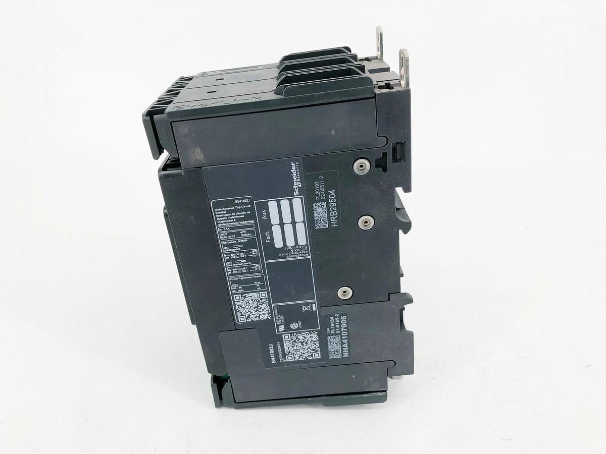 Used Schneider Electric BV4T003J Circuit Breaker 3P 3.5A 480V 600Y/347V - No Box