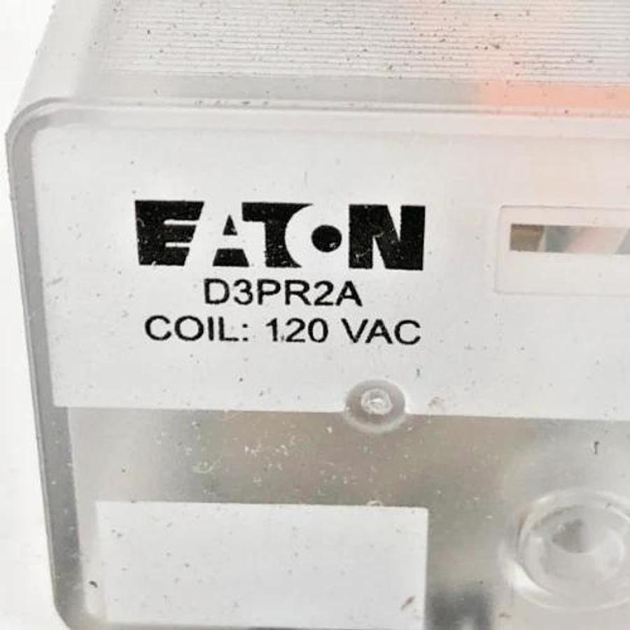 New Eaton D3PR2A Octal Relay DPDT 120VAC D3PR2A-A3