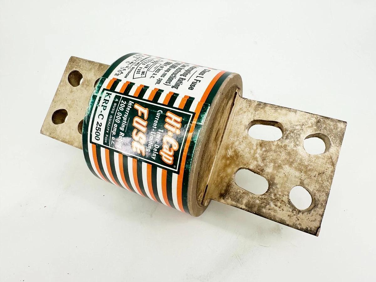 New Bussmann KRP-C-2500 Hi-Cap Time-Delay Current-Limit 2500A 600V