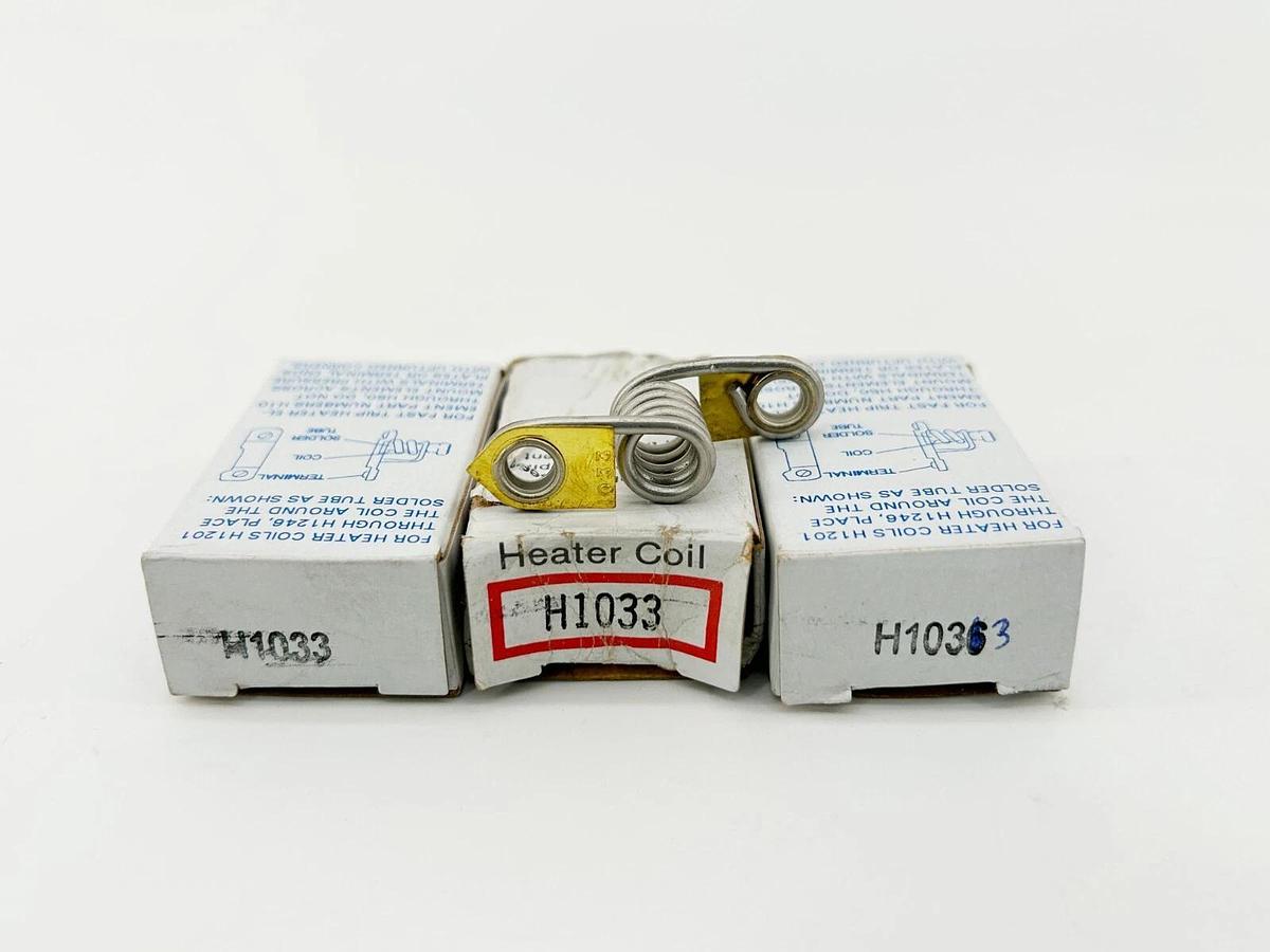 New Lot of 3 Eaton H1033 Heater Element Relay NEMA Size 2