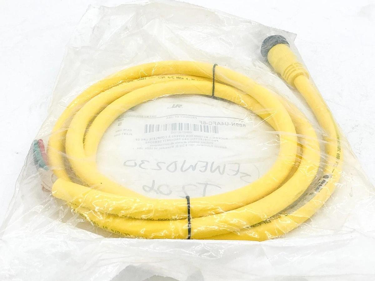 New Allen Bradley 889N-U4AFC-6F QD Cordset 4Pin Mini Straight 6' Ser.B