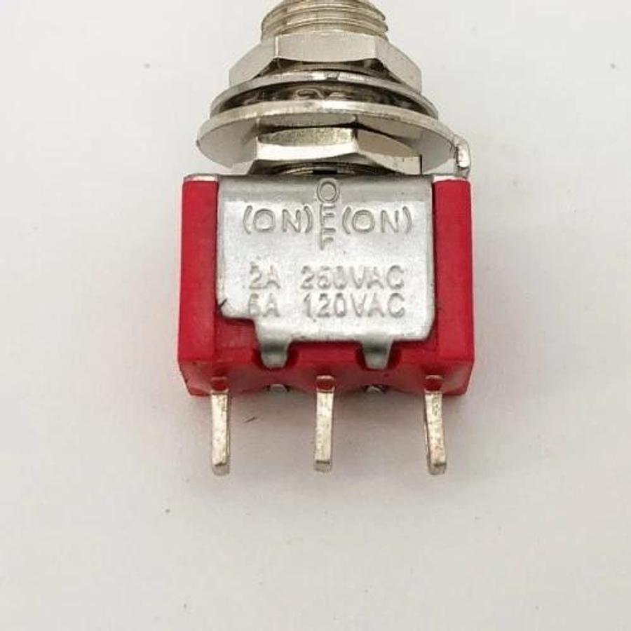 Lot of 4 New Multicomp Pro 1MS4T1B1M1QE Toggle Switches SPDT 5A@120VAC 317252