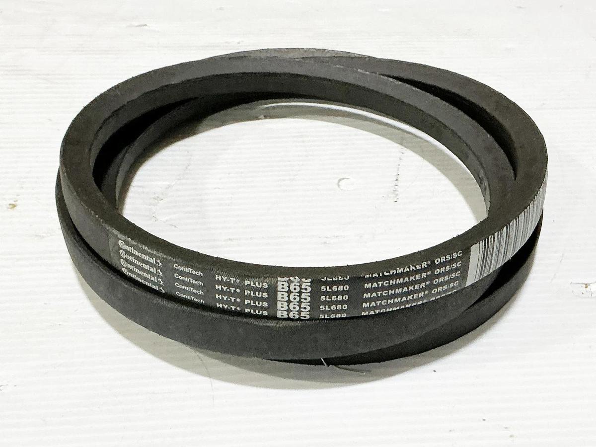 New Lot of 2 Continental A65 HY-T Belt 0.5" Width 1 Rib - No Box