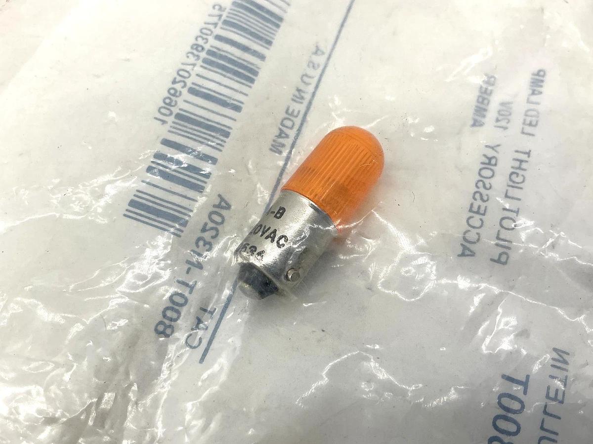 New Allen Bradley 800T-N320A Ser C Pilot Light Accessory LED Lamp 120V Amber