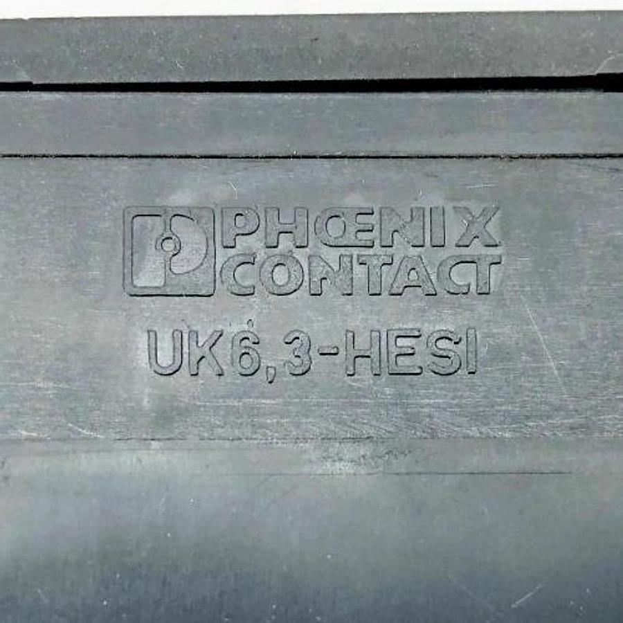Used Lot of 10 Phoenix Contact UK6,3-HESI Fuse Holder Terminals 15-30V - No Fuse