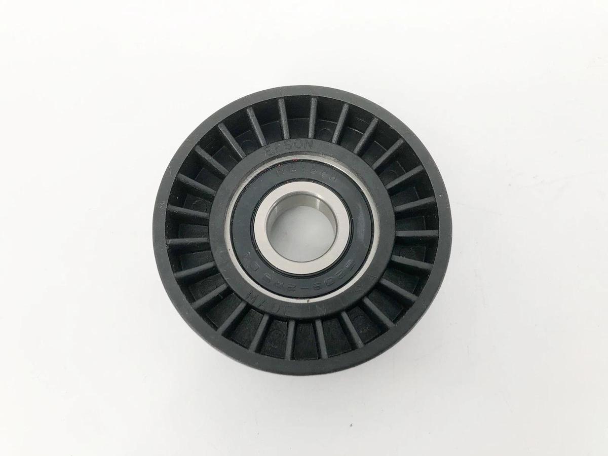 Lot of 2 New Efson FA2700 Flat Belt Idler Pulleys 17mm Bore 69mm OD - No Box