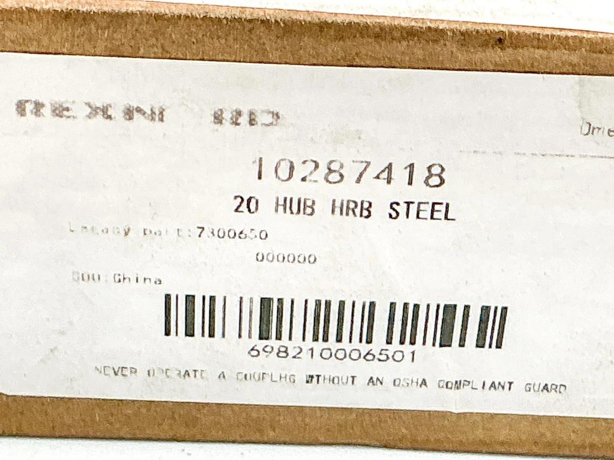 New Rexnord 10287418 20 HUB HRB Steel 7300650