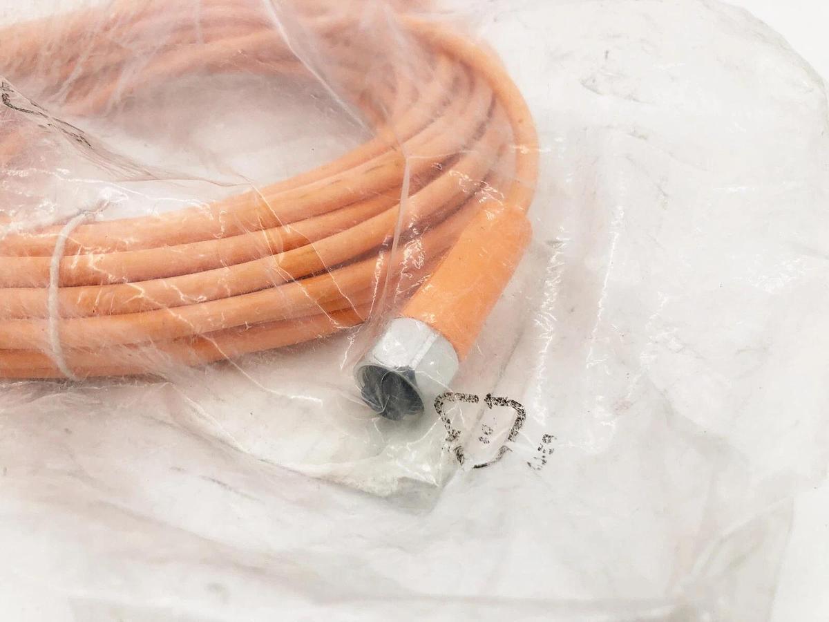 New IFM Efector EVT002 Sensor Cable 5-Pin Female M12 250VAC 300VDC 10m Length