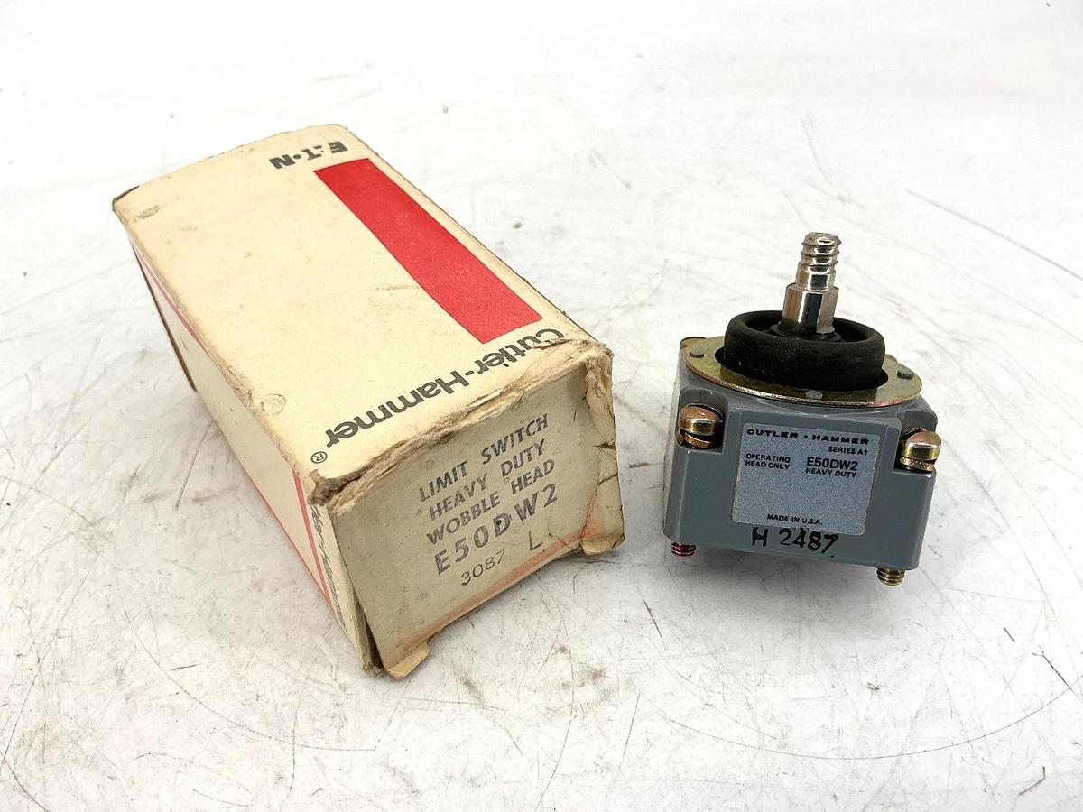 New Eaton Cutler-Hammer E50DW2 Ser A1 Limit Switch Heavy Duty Wobble Head