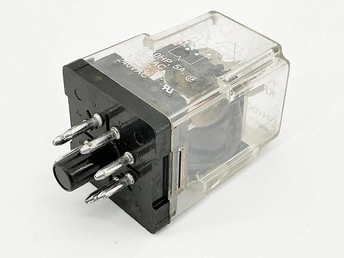 New Lot of 3 Potter Brumfield KRPA-11DY-24 Relay 24V 1/10HP 5A - No Box