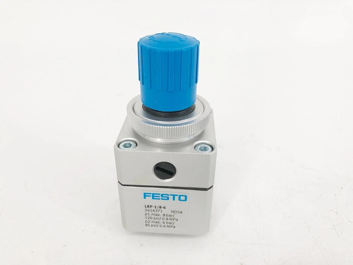 New Festo LRP-1/8-6 Precision Pressure Regulator 8 bar 2416371