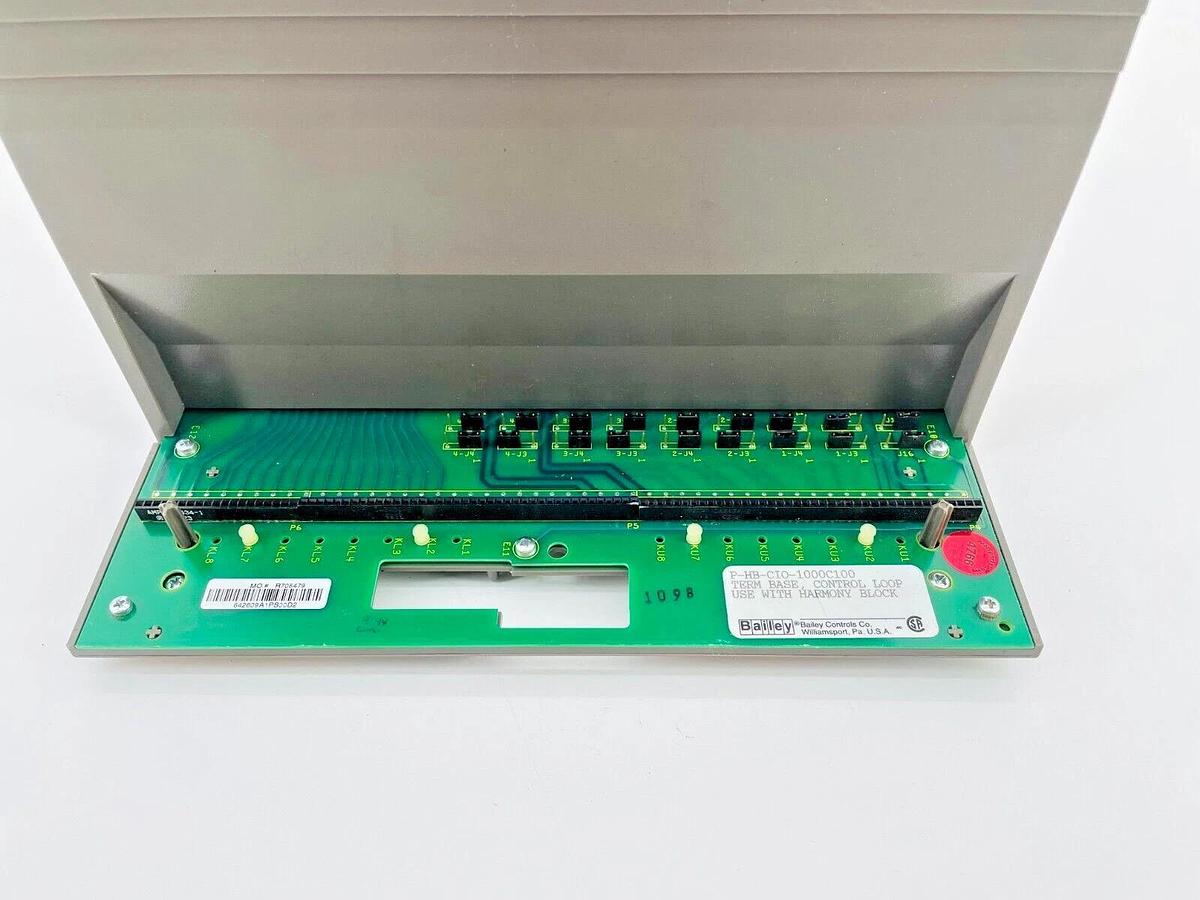 New ABB Bailey P-HB-CIO-1000C100 Term Base Control Loop CIO 100