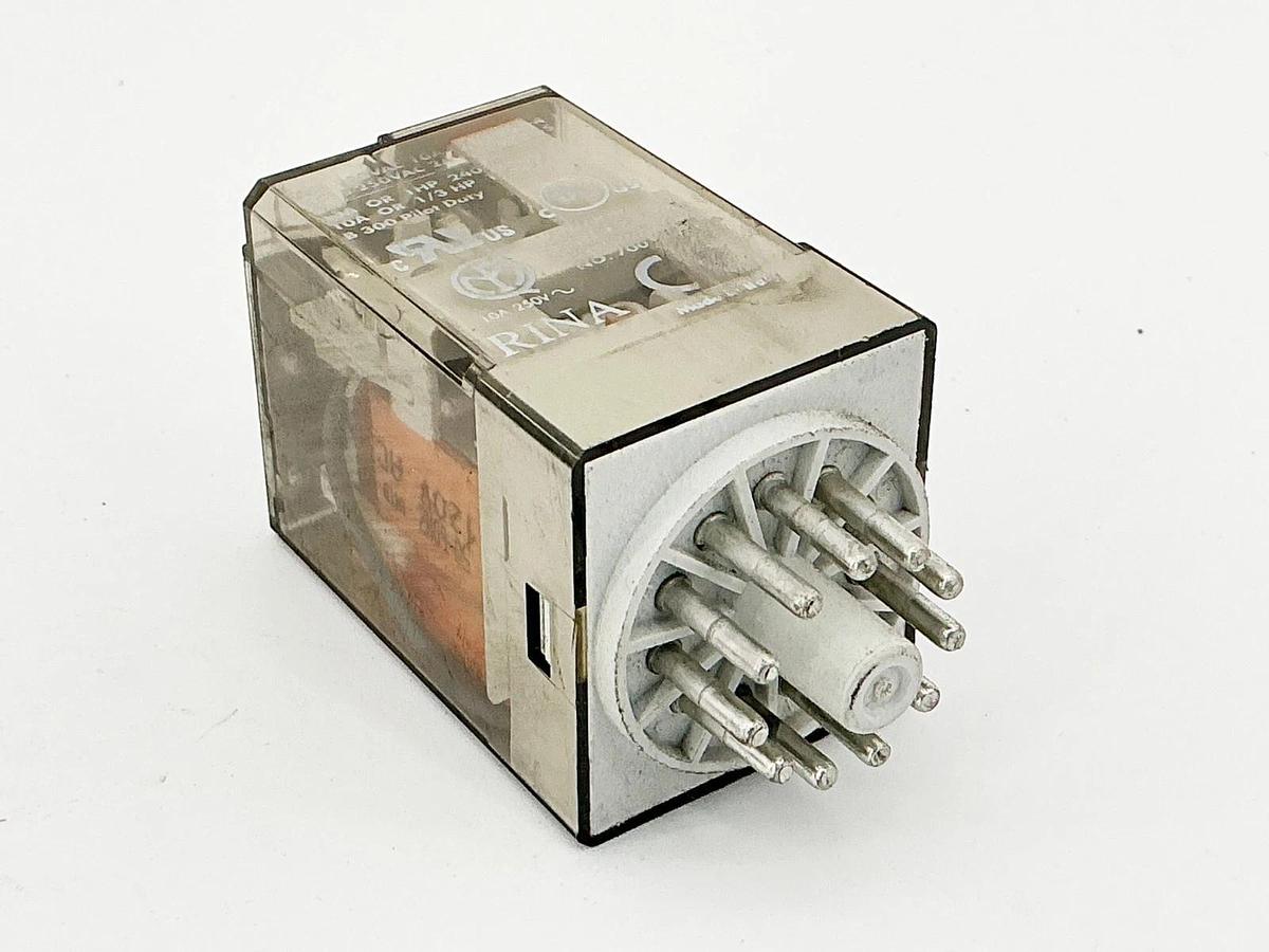 Used Lot of 3 Allen Bradley 700-HA33A1-4 General Purpose Relay 120V 10A Ser.D