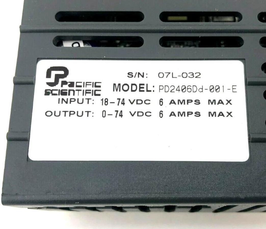 New Pacific Scientific PD2406Dd-001-E Digital Servo Drive