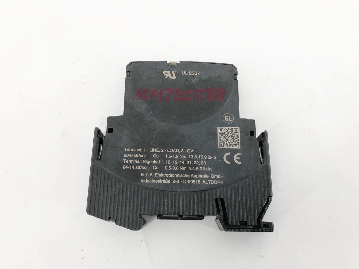 New ETA ESX10-TD-101-DC24V-2/4/6A Electronic Circuit Protector - No Box