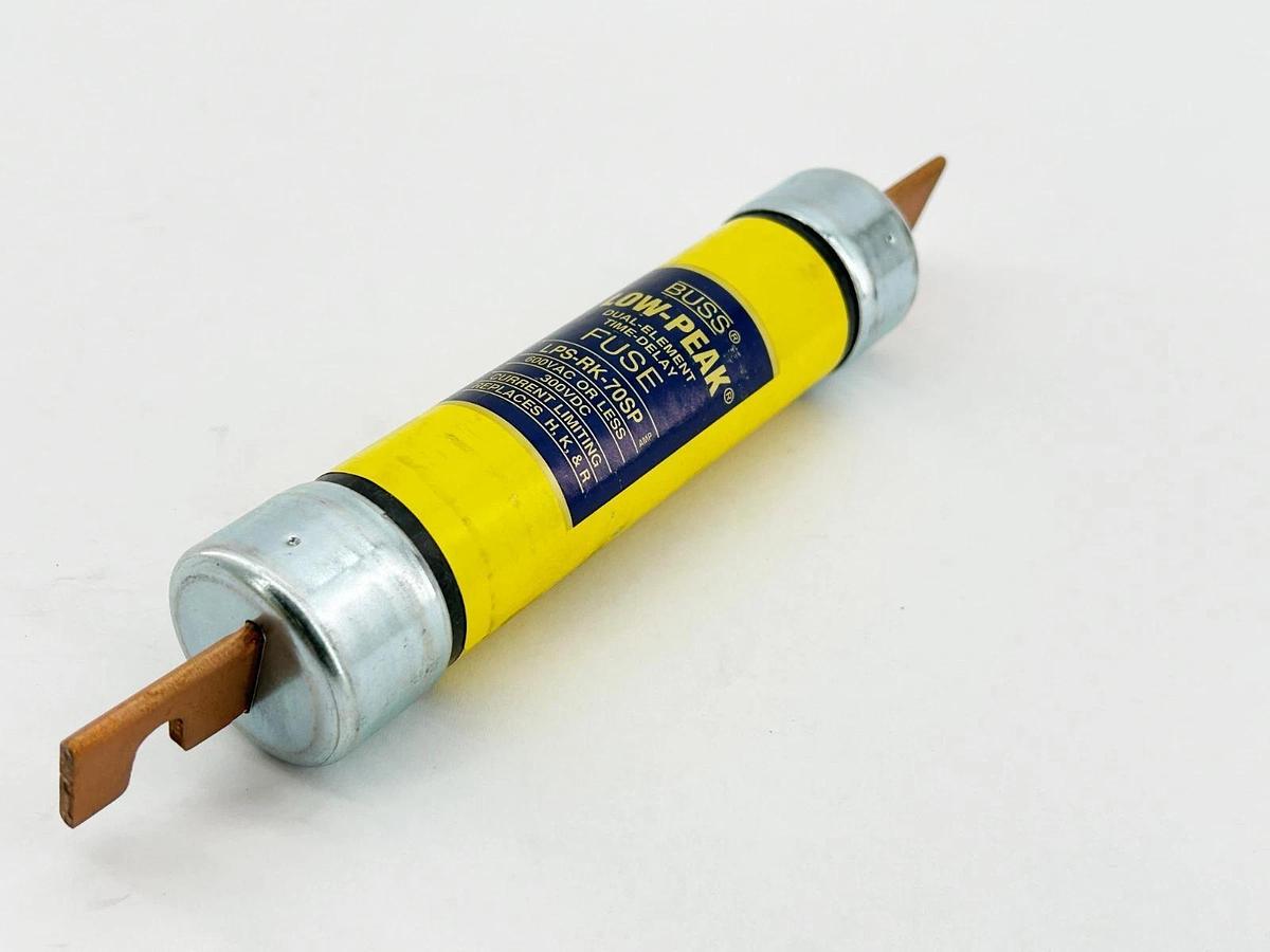 New Bussmann LPS-RK-70SP Time Delay Low-Peak Fuse 70A 600V Class RK1