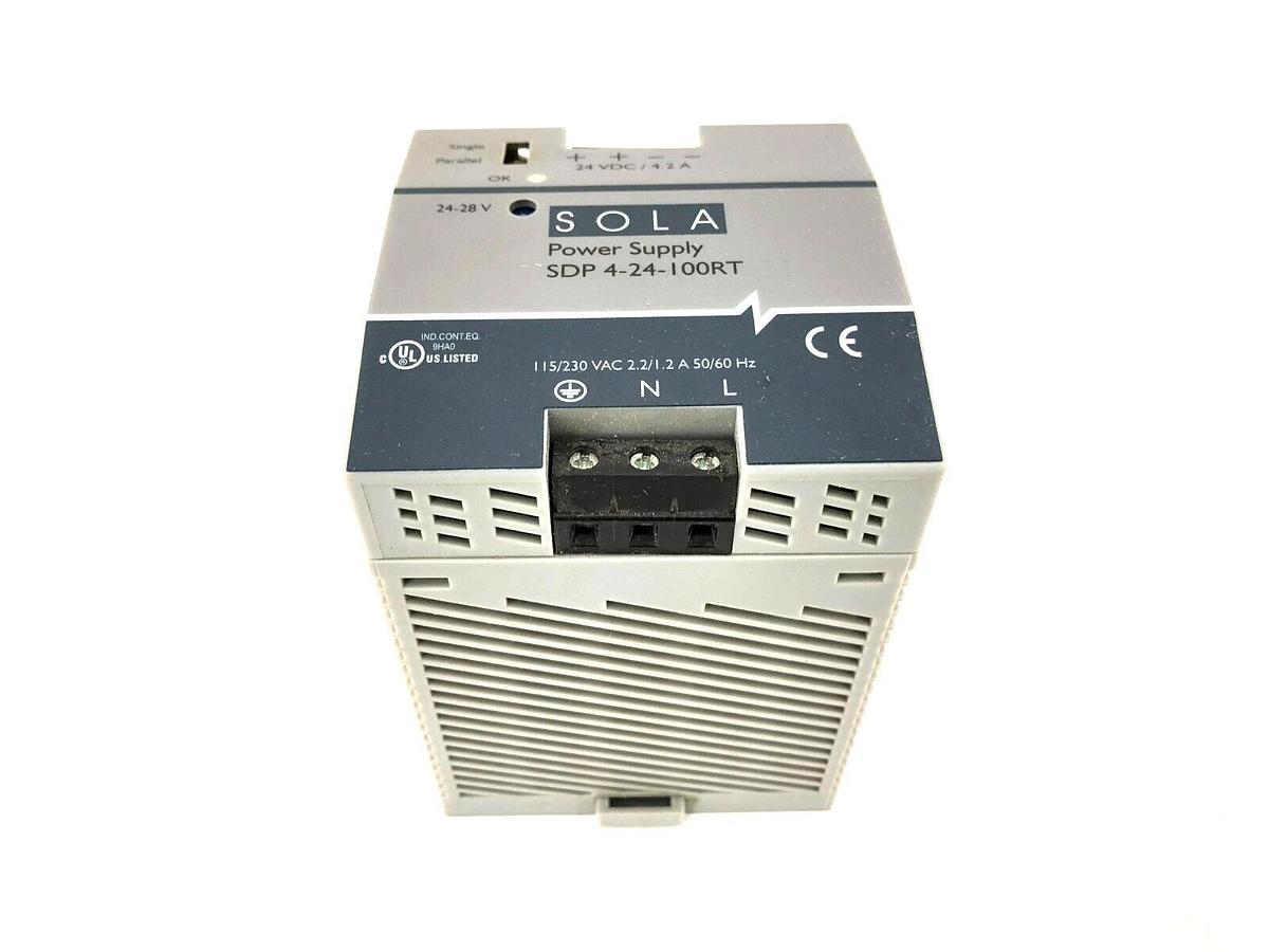 New SolaHD SDP 4-24-100RT Power Supply 24, 4.2A