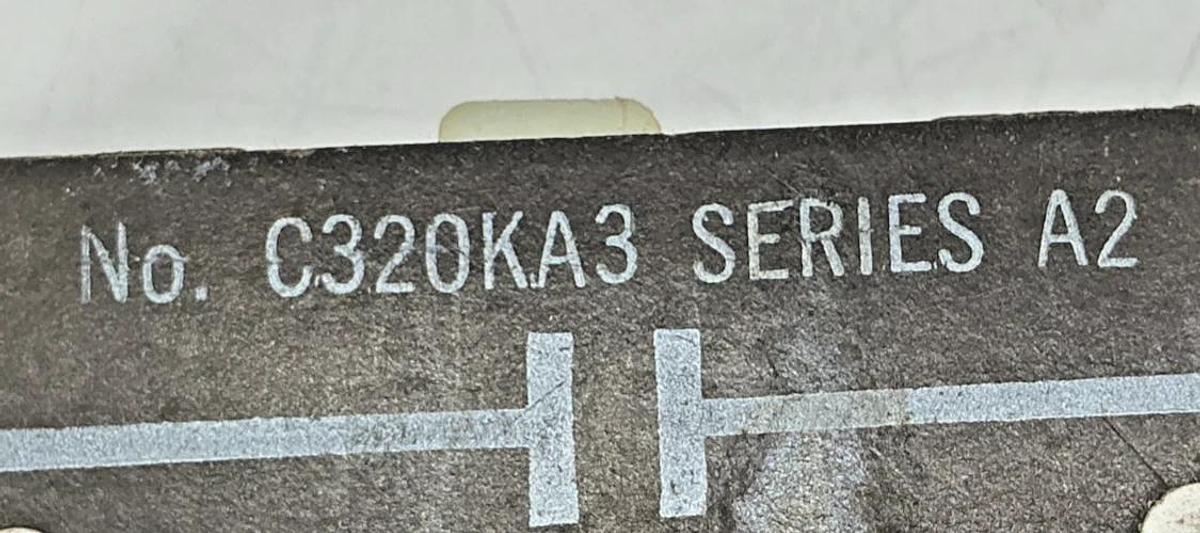 Used Lot of 3 Cutler-Hammer C320KA3 Ser A2 Base Auxiliary Contact 1NO/1NC 600VAC