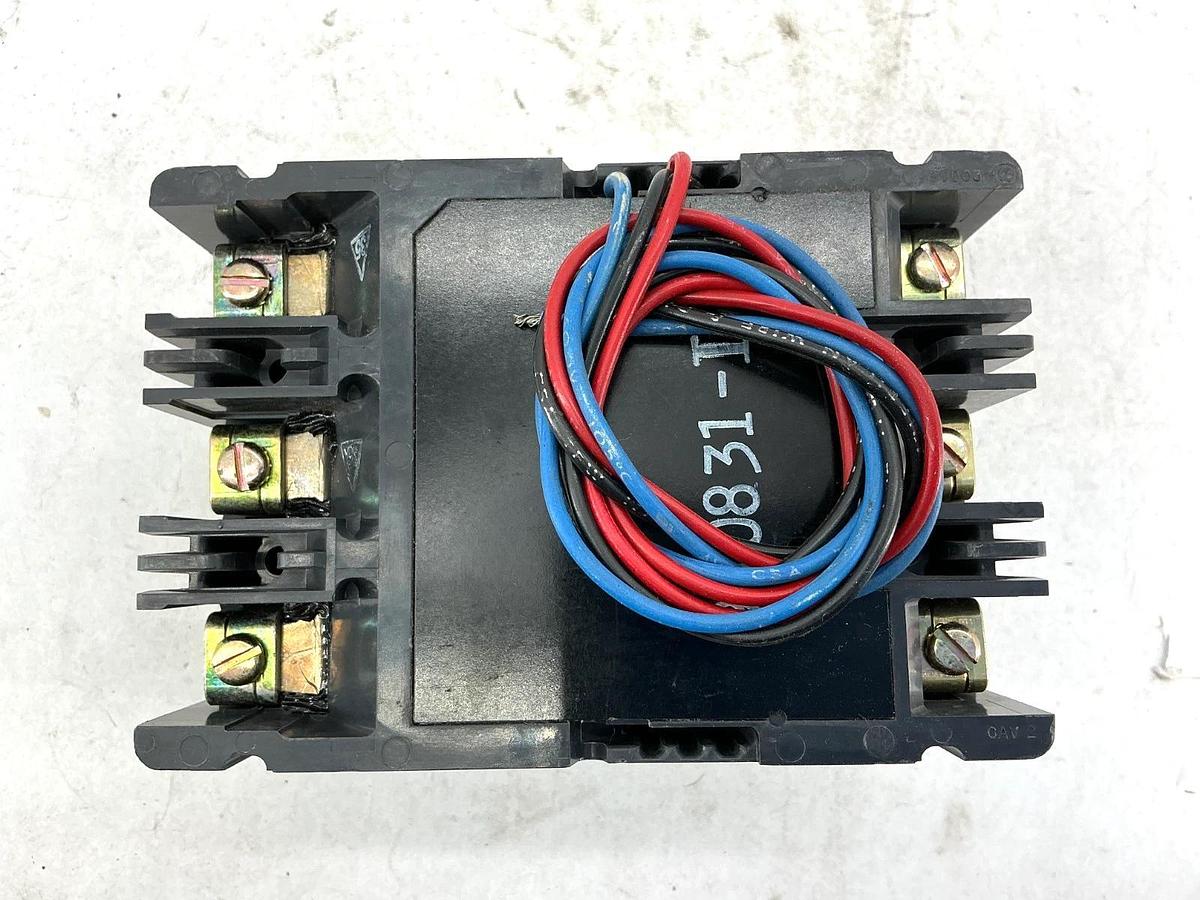 Used Westinghouse HMCP015E0C Ser C Motor Circuit Breaker 3-Pole 15A 600VAC