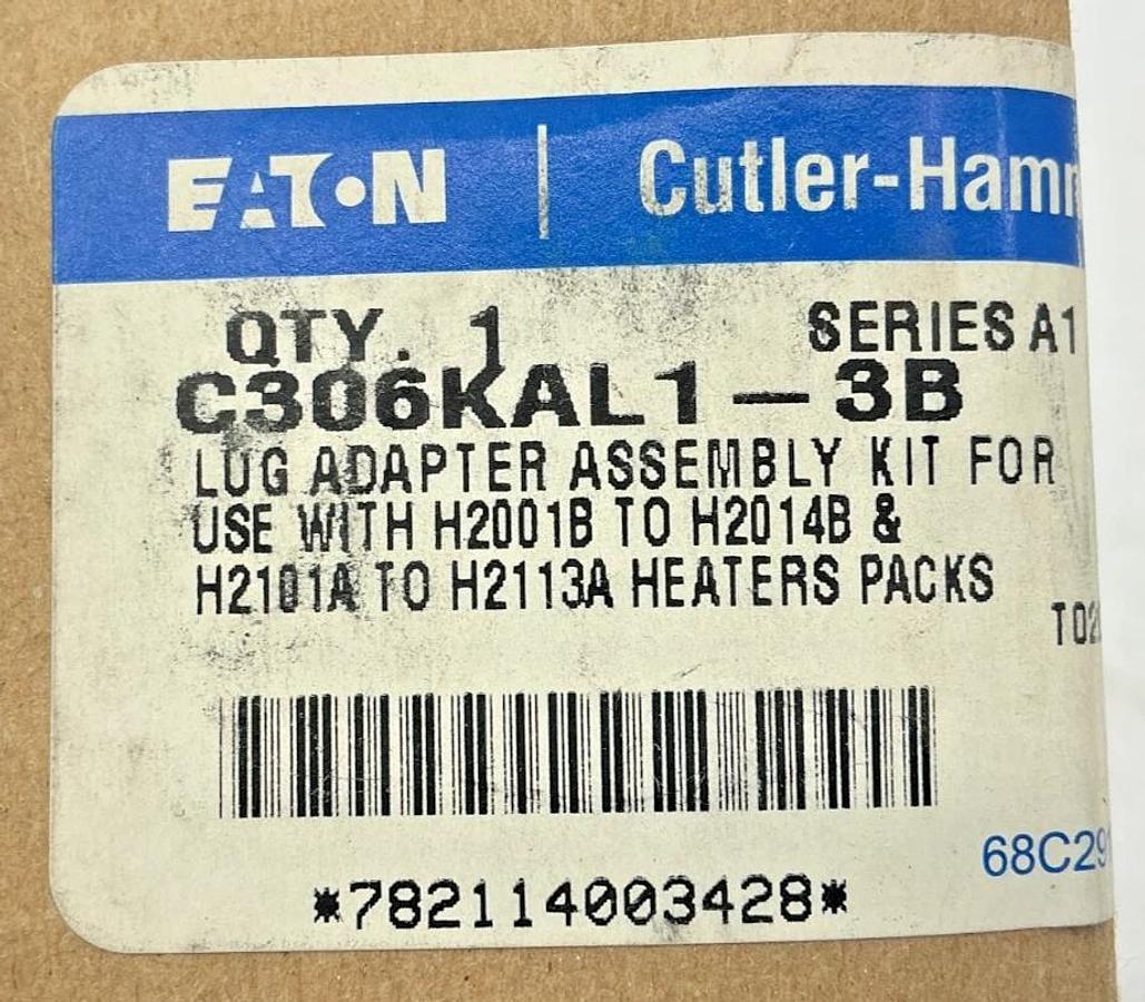 Lot of 4 New Eaton C306KAL1-3B Ser A1 Lug Adapt Assembly Kit Box of 3
