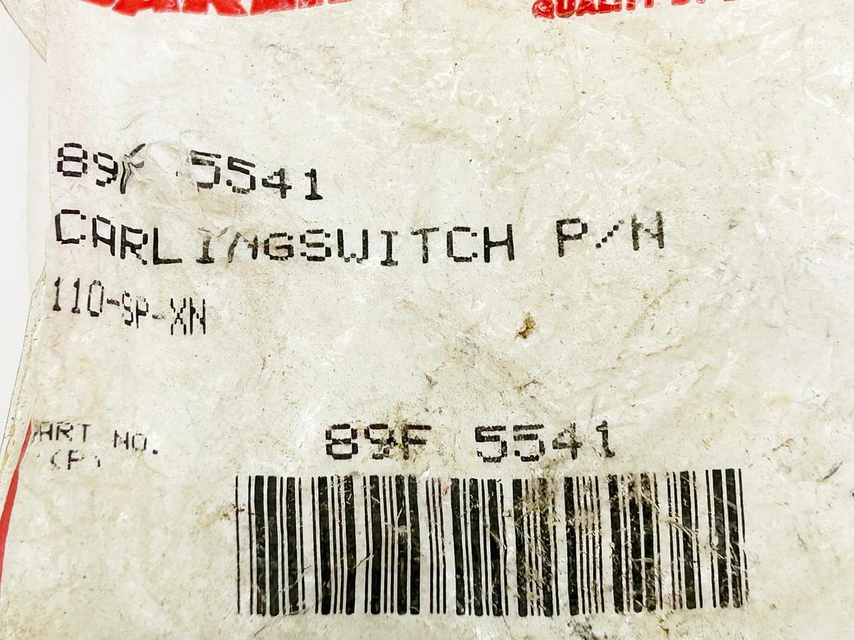 New Lot of 5 Carling Switch 895-5541 Pushbutton Switch SPST
