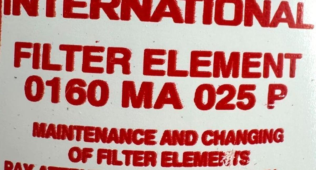 New Hydac 0160 MA 025 P Filter Element 0160MA025P - No Box
