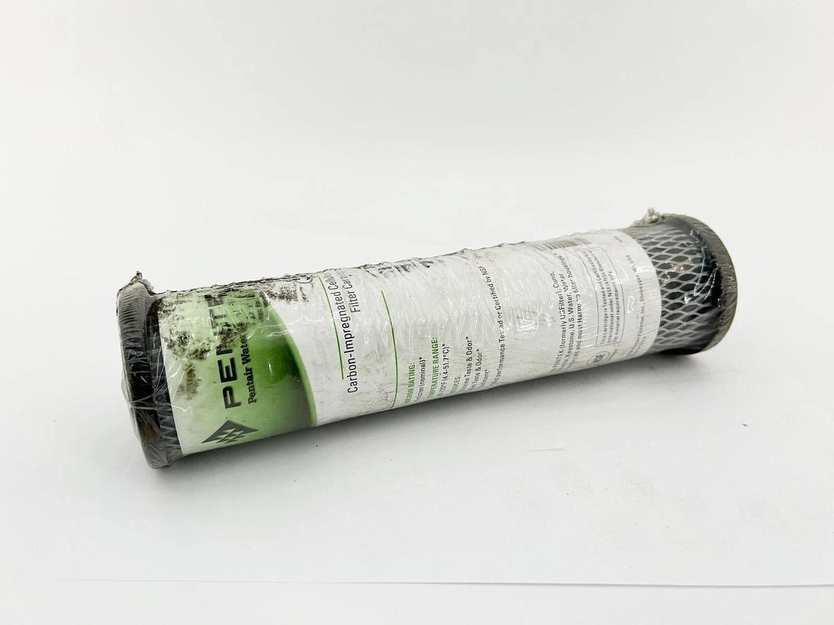 New Pentair Water 3FRT9 Carbon Impregnated Cellulose Filter Cartridge 5 Micron N