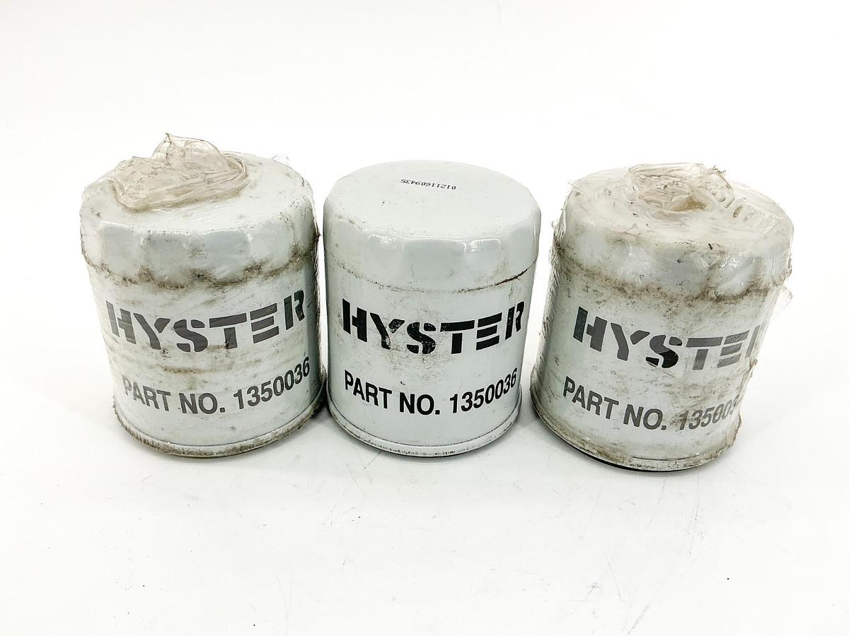 New Lot of 3 Hyster 1350036 Spin On Oil Filter