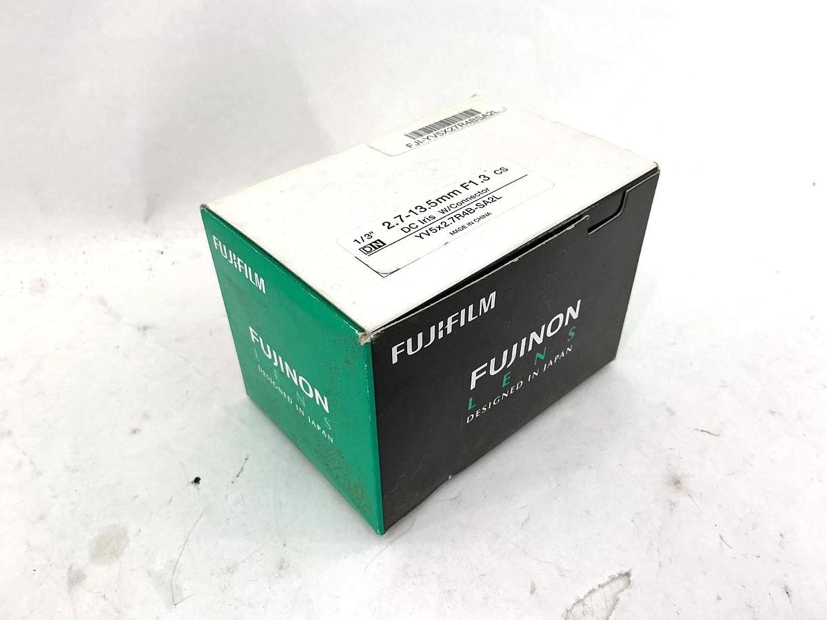 New Fujinon YV5X2.7R4B-SA2L Fujinon Lens CS Varifocal 1:1.3/2.7-13.5mm 1/3