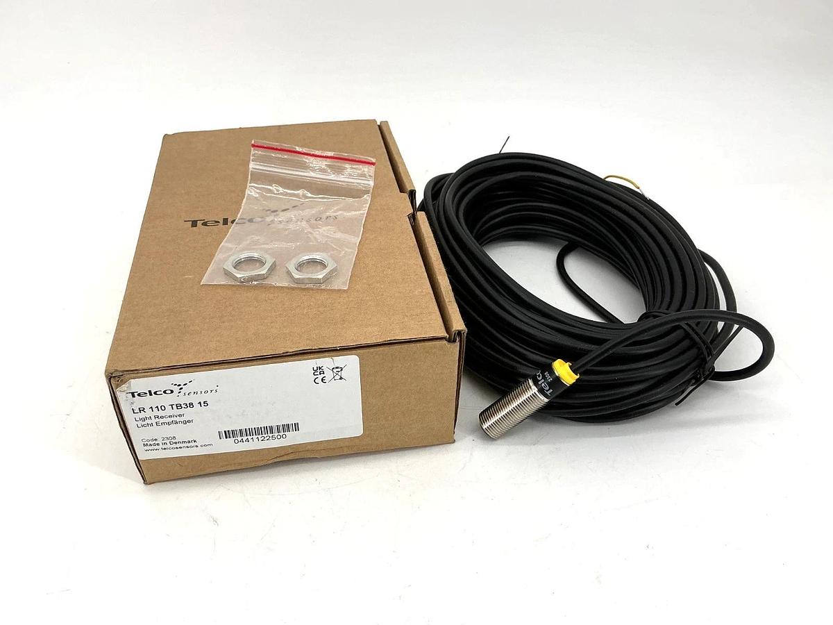 New Telco LR-110-TB38-15 Photoelectric Light Receiver SR-~40m 2-Wire LR110TB3815