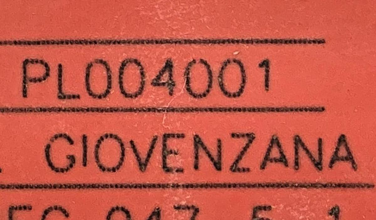 Lot of 2 New Giovanzana PL004001 Contact Block 600VAC