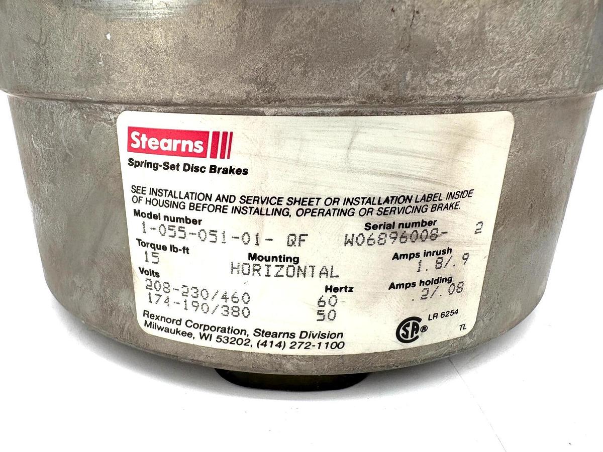 New Stearns 1-055-051-01-QF Spring-Set Motor Disc Brake Assembly - No Box