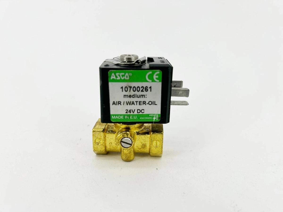 New Asco 10700261 Pilot Solenoid Valve 24VDC 48VAC