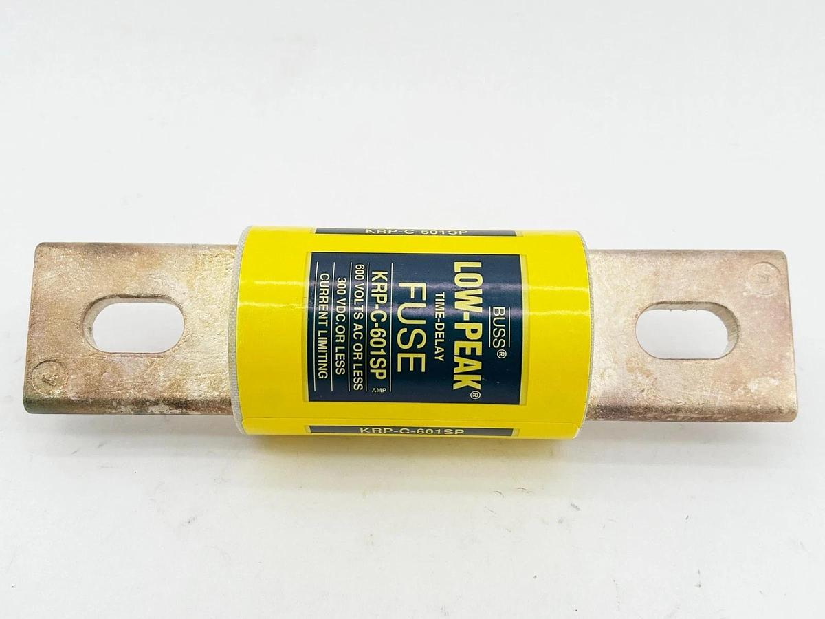 New Bussmann KRP-C-601SP Low-Peak Time Delay Fuse 600V Class L - No Box