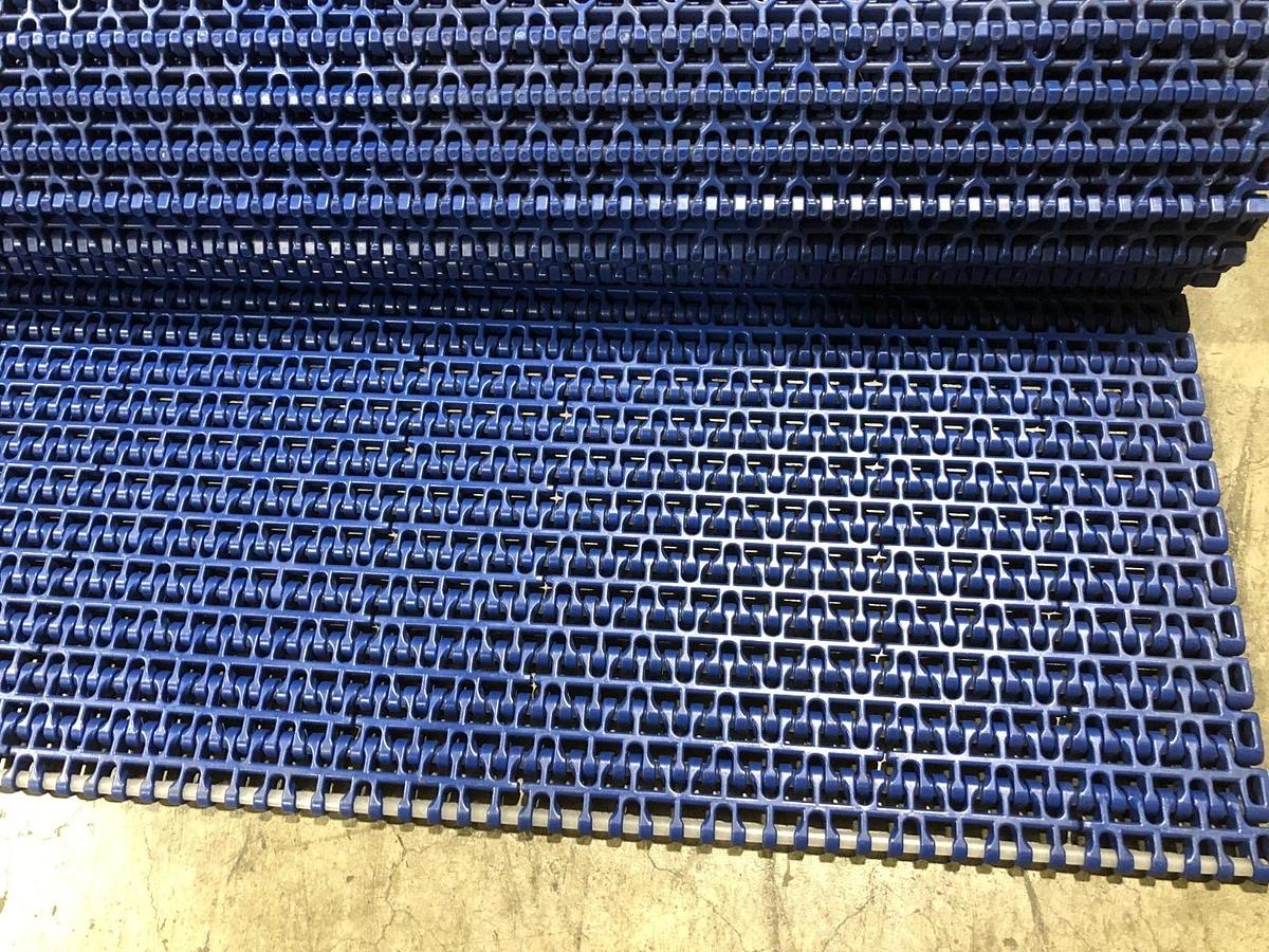 New Intralox 1816 Series 1100 Flush Grid Acetal Blue 35.9" W x 4.5FT. L - No Box