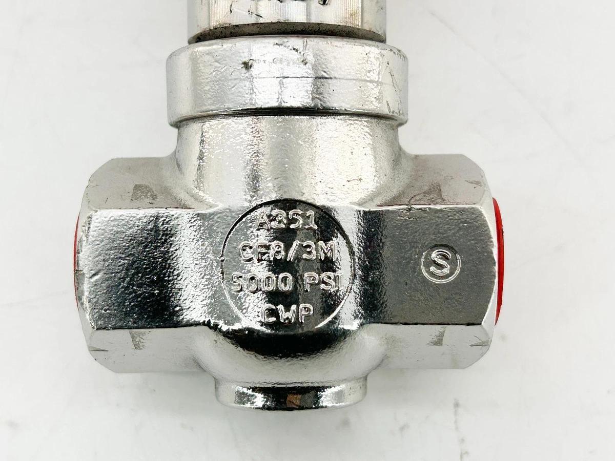 New Research Control Valve 1002GCN36SVCSAEP36 Flow Control Valve 3-15 SIG